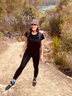 Cassandra Ellis makes the most of her symptom-free days. Picture: Supplied