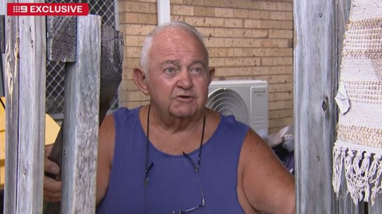 Colin Max Behan speaking to 9 News Queensland following the allegations.