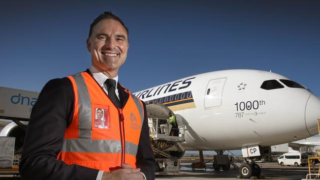 Adelaide Airport managing director Brenton Cox. Picture: Dean Martin