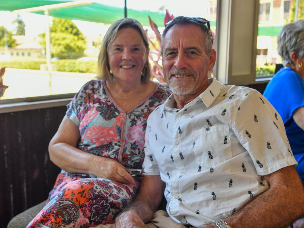 Australia Day celebrations: Warren and Wendy Taylor at the Lismore City Bowlo.