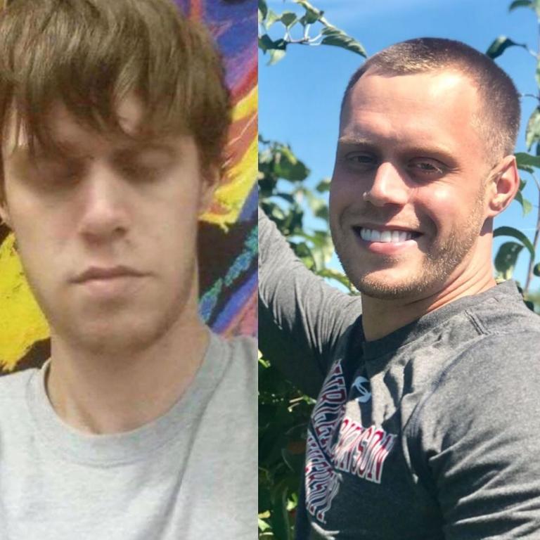 For a while he was able to hold down a job while also being addicted to heroin. Picture: Facebook / The Addict's Diary