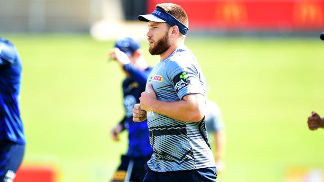 Tom Opacic. NRL; North Queensland Cowboys training at 1300Smiles Stadium. Picture: Alix Sweeney