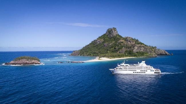 MV Reef Endeavour in Fiji.