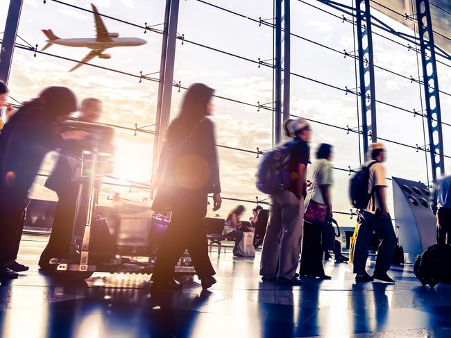 ESCAPE: Flight Delays, Simon Tsang. Passenger in the Malaysia airport. Picture: istock