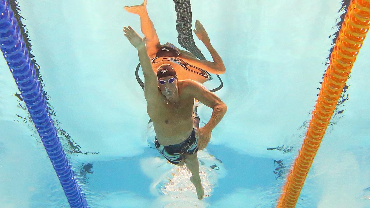 Grant Hackett dominated the 1500m freestyle, winning Olympic gold in 2000 and 2004 before transitioning to a successful career in business. Photo: Quinn Rooney/Getty Images)