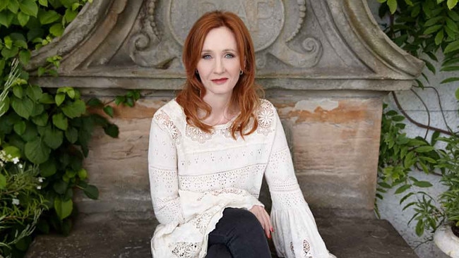 JK Rowling told her millions of followers she had the virus, despite not being tested. Picture: Supplied