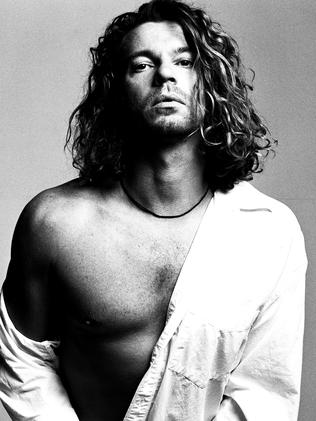 Michael Hutchence, by celebrity photographer Chris Cuffaro.