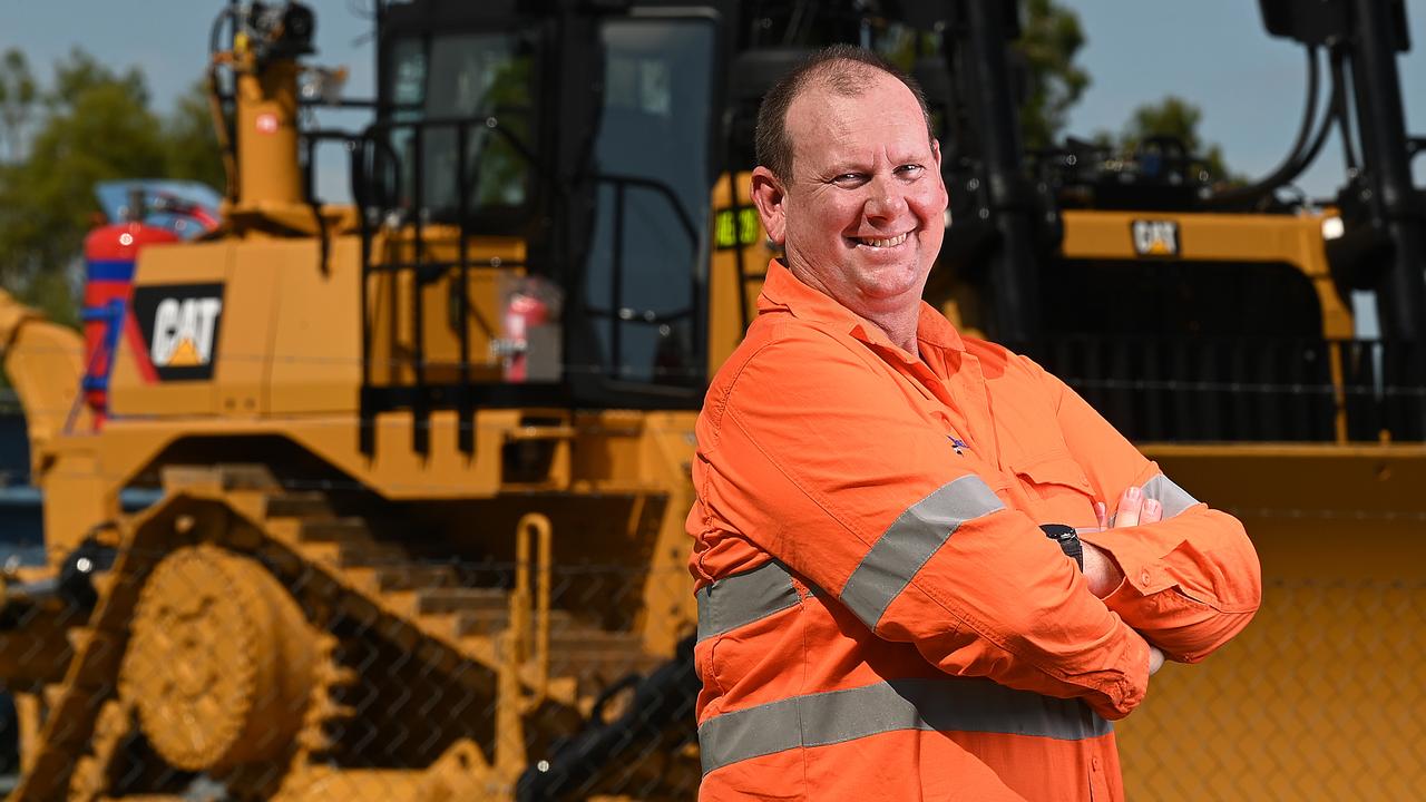 ALP candidate for Capricornia, and coal miner Russell Robertson. Picture: Lyndon Mechielsen/The Australian