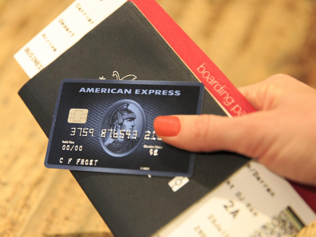 Travel essentials - credit card and passport