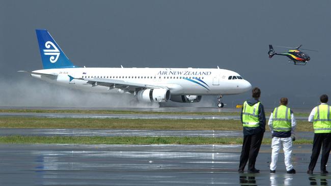 Air New Zealand's planes are grounded in the wake of Cyclone Gita.
