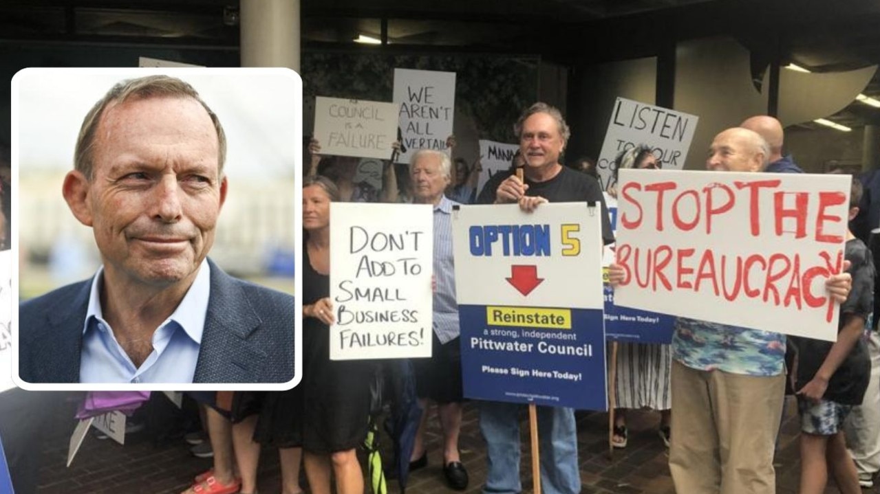 Rates rebellion: Tony Abbott says boycott council over rate rises