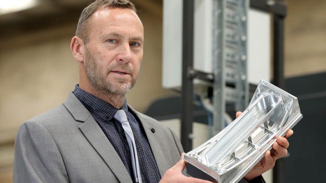 Stärke Advanced Manufacturing Group’s Grant Tinney is making a push for more work in the defence industry. Picture: Dean Martin