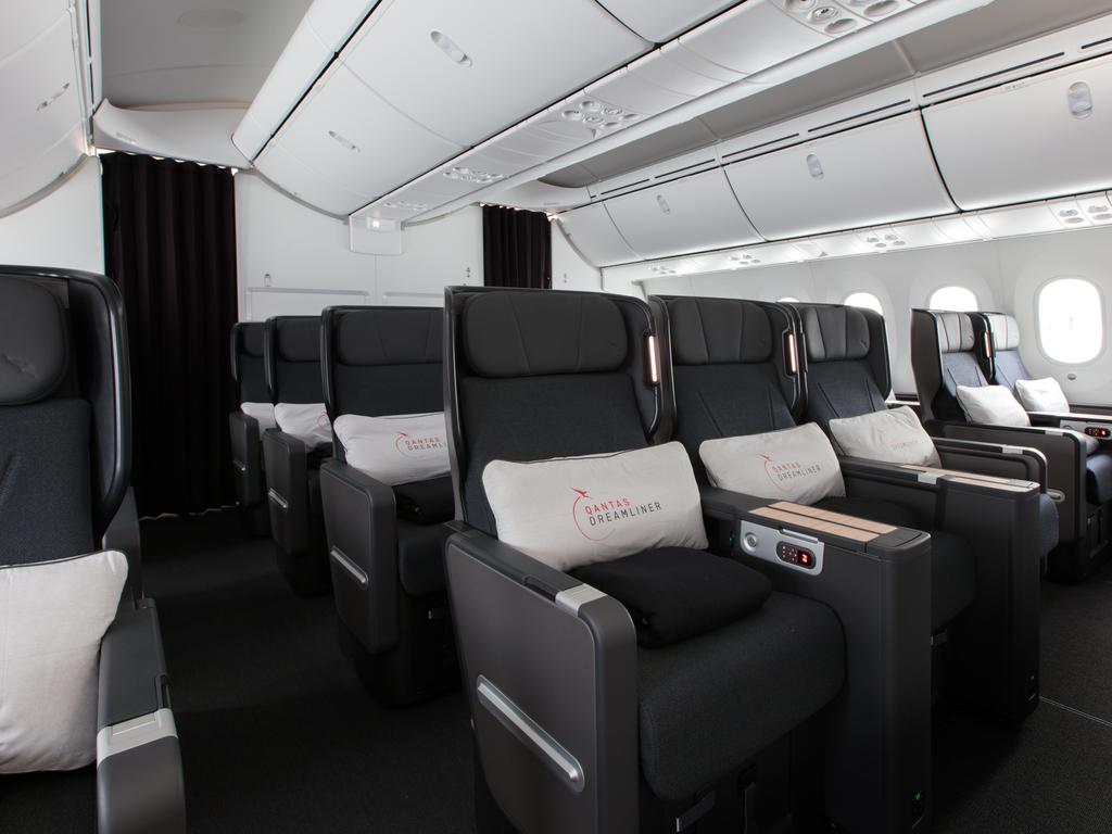 Data from the UK aviation body has revealed the number of empty seats on Qantas flights between Perth and London. Picture: Qantas