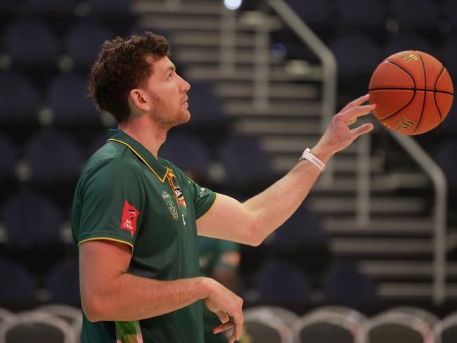 JackJumpers big man Will Magnay. Photo by Russell Freeman/Getty Images for NBL)