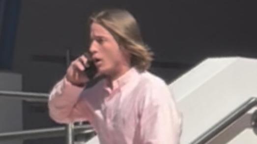 Luke Thomas Randel outside Cleveland Magistrates Court on August 9.