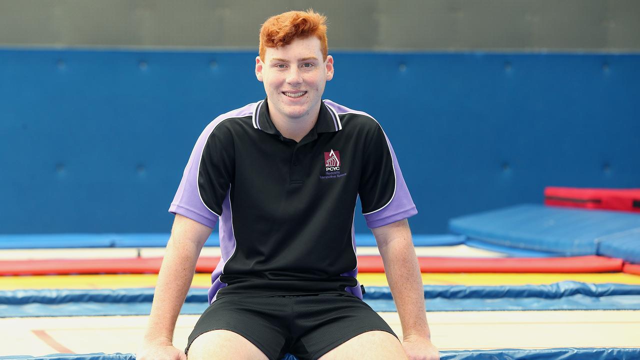 Harrison Lee: Redcliffe PCYC trampoline athlete selected in Australian  Junior Trampolining Team | The Courier Mail