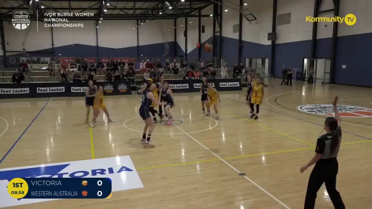 Replay: Victoria v Western Australia (IB Women) - 2025 Basketball Australia U20's & Ivor Burge National Championships Day 2