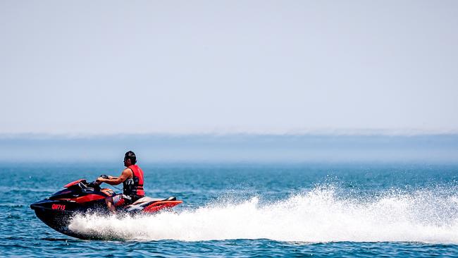 Maritime Safety Victoria is set to introduce new rules for jet skiers on Port Phillip Bay this summer. Photo: Hamish Blair