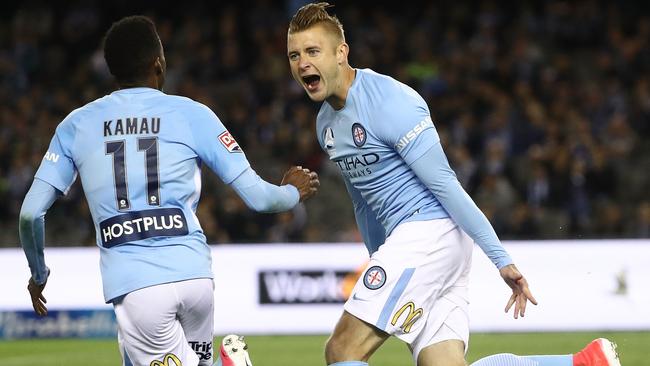 City marquee Marcin Budzinski is yet to start this season. Picture: Getty