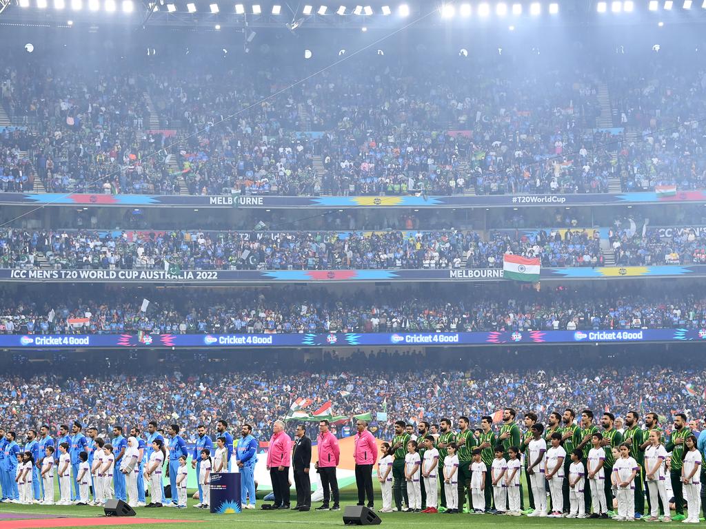 The MCG was packed out when India and Pakistan faced off at the 2022 T20 World Cup. Picture: Quinn Rooney/Getty Images