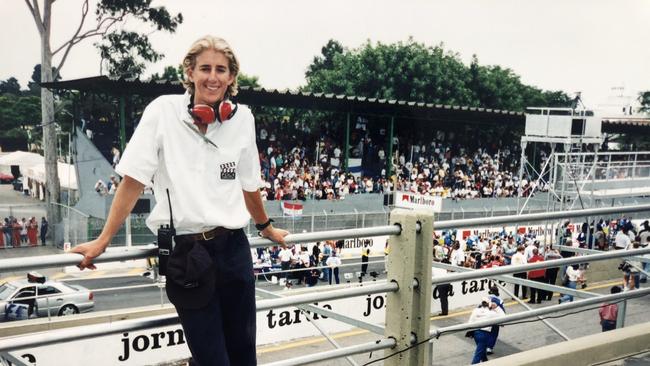 Mark Howard at the F1 racing.