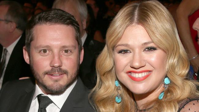 FILE - JUNE 14: Kelly Clarkson and her husband Brandon Blackstock welcomed their first child, a baby girl, on June 12, 2014. LOS ANGELES, CA - FEBRUARY 10: Singer Kelly Clarkson (R) and Brandon Blackstock attend the 55th Annual GRAMMY Awards at STAPLES Center on February 10, 2013 in Los Angeles, California. (Photo by Christopher Polk/Getty Images for NARAS)
