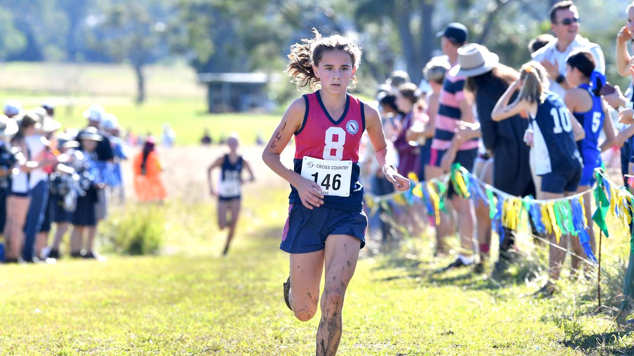 Annual QGSSSA private schoolgirl cross country championship at Rivermount College in Yatala. Saturday May 15, 2021. Picture, John Gass