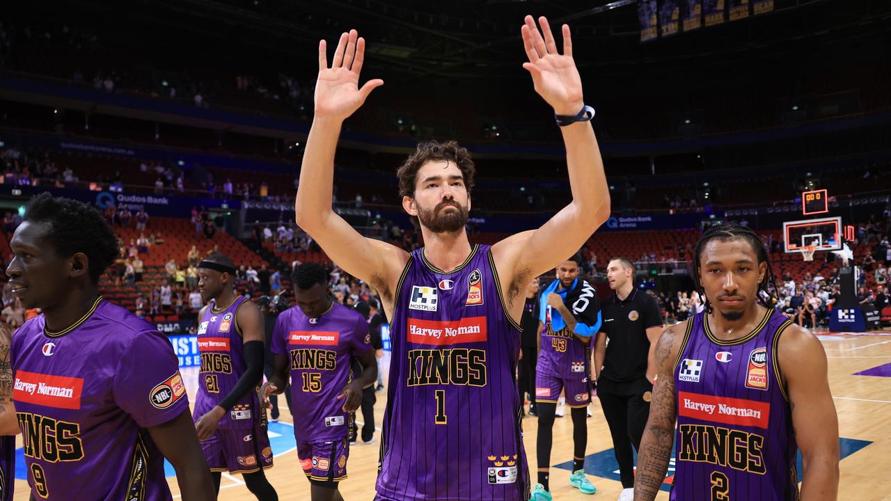 The Kings celebrate victory. Picture: Getty Images