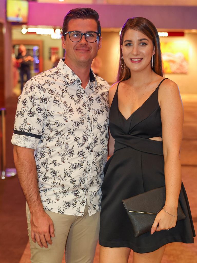 Adam Van Dan Zant amd Juliet Bardon at the Queensland Symphony Orchestra’s first Maestro Concert of 2021, Arabian Nights - Music of Love and Intrigue, at QPAC’s Concert Hall. Picture: Peter Wallis