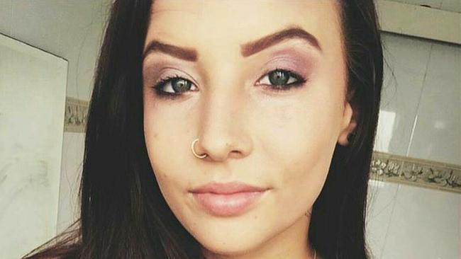 Chloe Jade Mason also known as "CJ" who was allegedly chased and shot by two men in a suburban street in Caboolture.