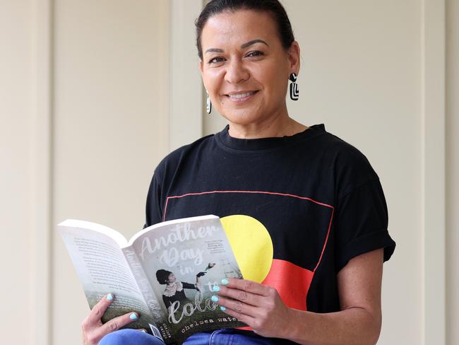 Chelsea Watego winner of The Courier-Mail People's Choice Queensland Book of the Year Award, Inala. Picture: Liam Kidston