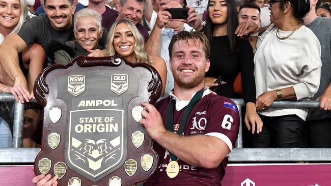 Cameron Munster thrived under Wayne Bennett in Queensland’s famous 2020 Origin series triumph. Photo: Getty Images