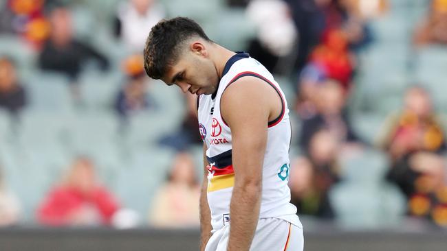 Tyson Stengle has been stood down by Adelaide. Picture: Sarah Reed