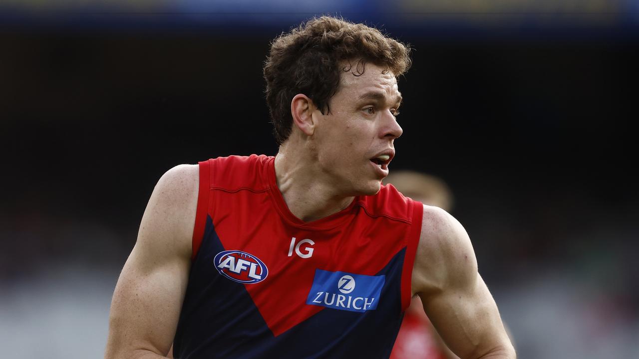 Ben Brown has played seven games for the Demons this year. Picture: Daniel Pockett/Getty Images