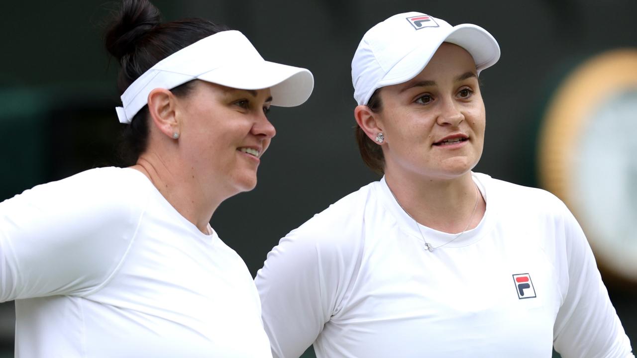 Barty’s smashes comeback talk on centre court return