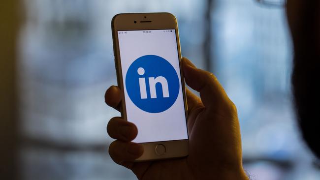 LinkedIn has become a fixture of corporate cyberspace, with more than 800 million registered users worldwide. Picture: Bloomberg