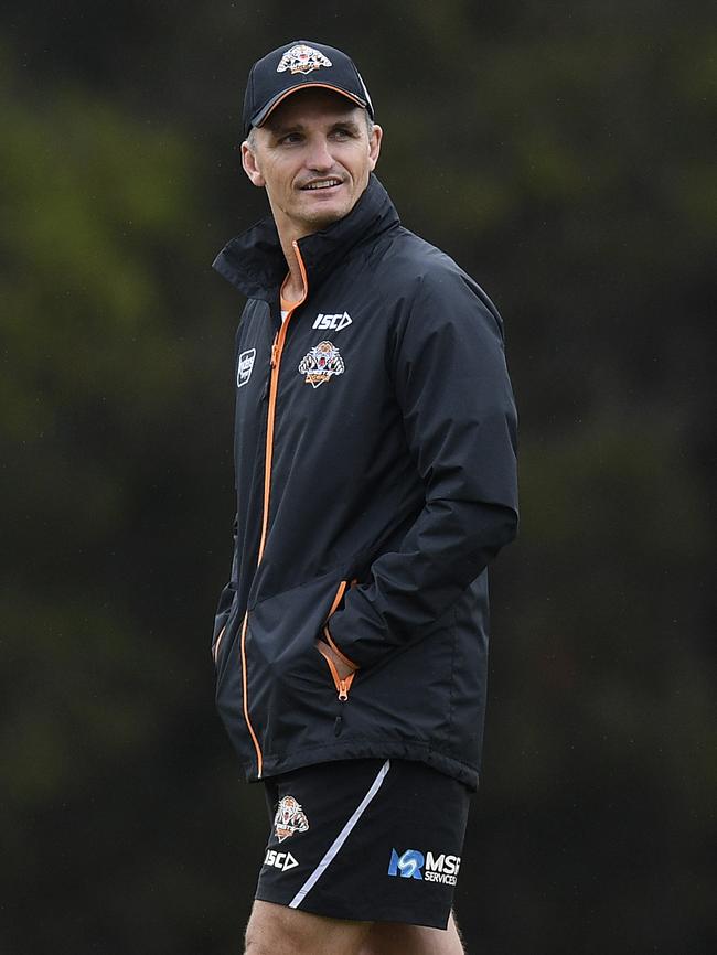 Wests Tigers coach Ivan Cleary has recovered well after the operation. Picture: AAP Image/Dan Himbrechts