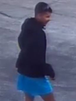 Wanted for questioning over wilful damage in Mary St on Sunday July 28, 2019, 4:44pm. Photo: Police Media