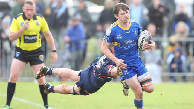 Jake Fitzpatrick in action during the team's 2022 grand final victory over Erina. Photo: supplied