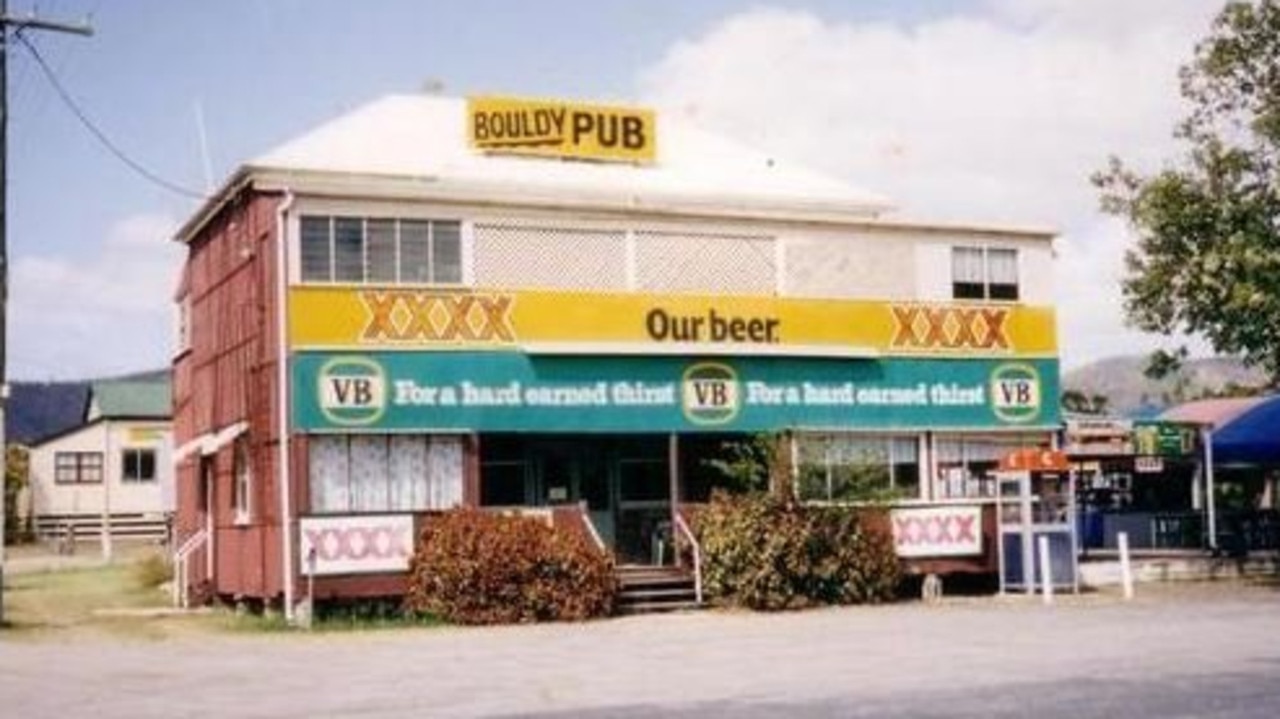 Historic photo of the Bouldy Pub.