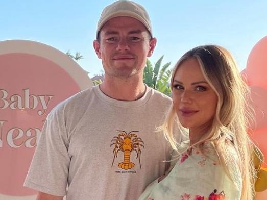 Lachie Neale and Julie Neale are expecting. Photo: Instagram, @jules_neale.