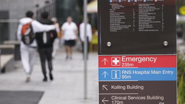 Testing facilities in the Lane Cove area include a clinic at Royal North Shore Hospital.