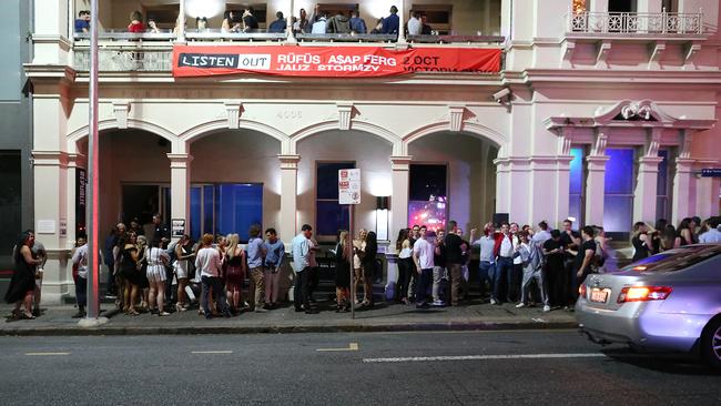 The GPO Hotel in Fortitude Valley was fined $5000 for two breaches of the <i>Liquor Act 1992</i>. Picture: Jack Tran