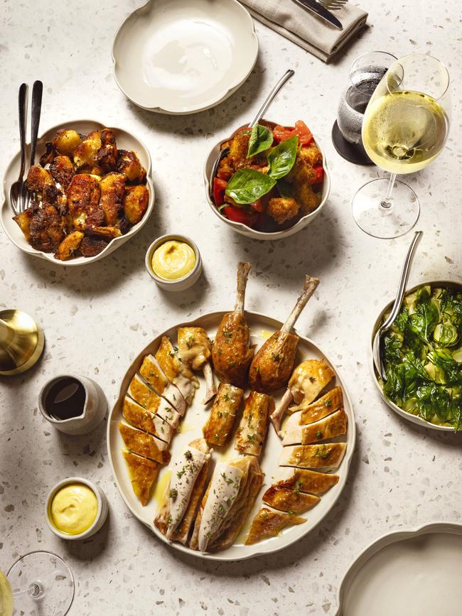 Some of the dishes on offer at Catseye Pool Club.