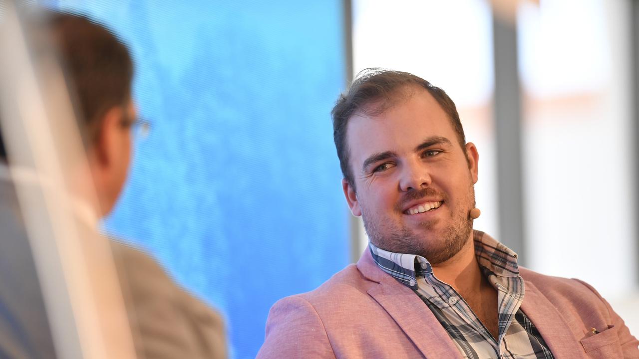 Olympian Matt Denny at the Future Toowoomba lunch at Wellcamp Airport, Friday, December 3, 2021. Picture: Kevin Farmer