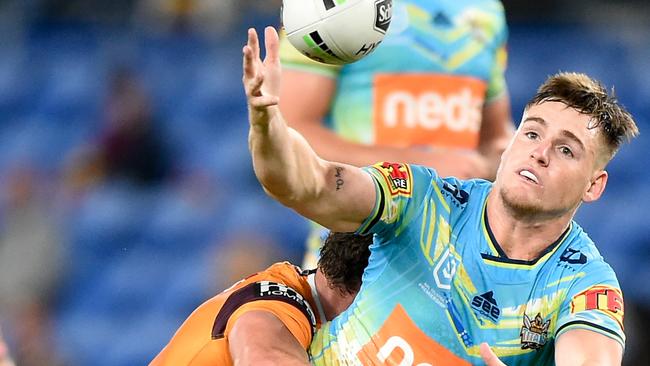 Alexander Brimson has completely transformed the Titans attack since his return from a broken back. Picture: Getty Images.