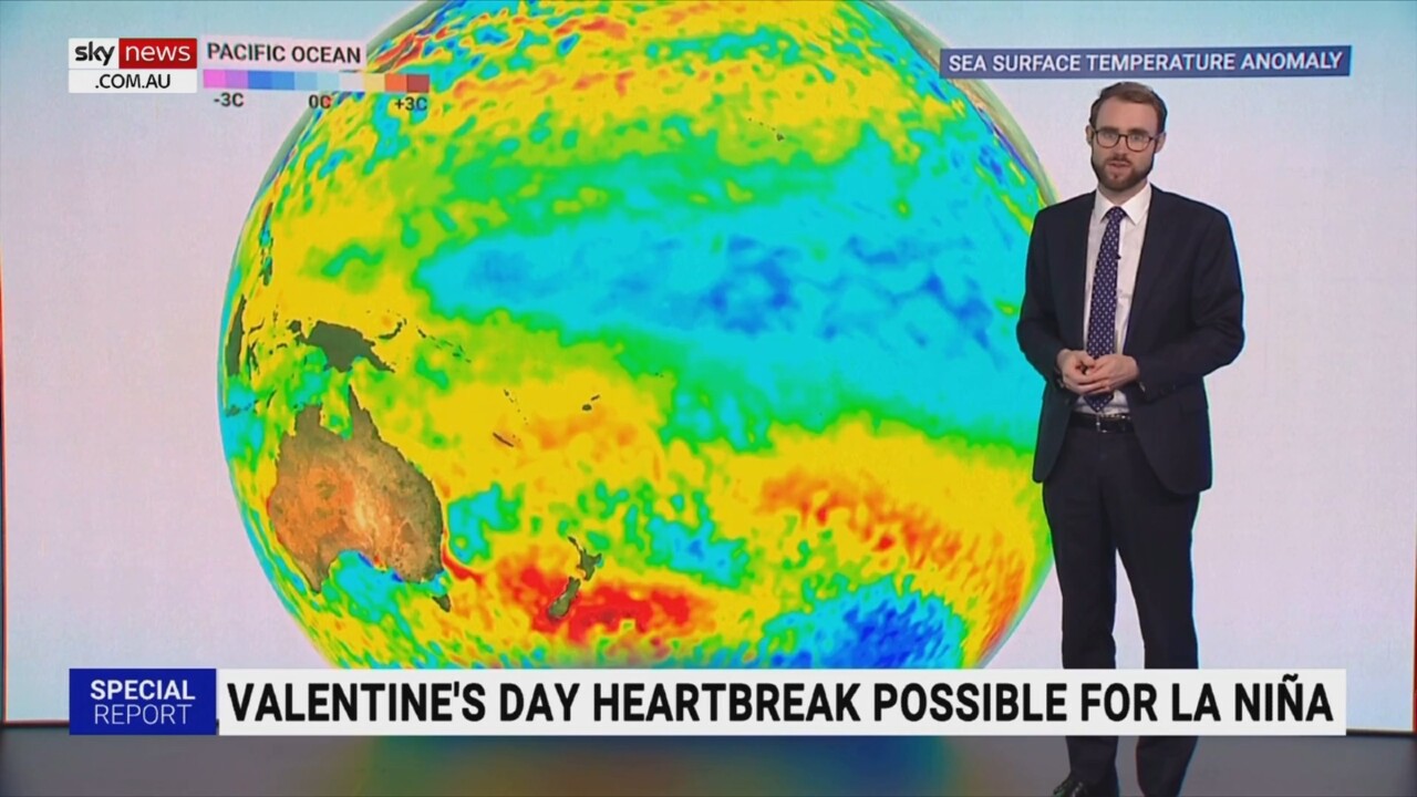 BOM could declare end of La Nina for Valentine's Day