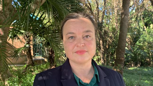 Byron's deputy mayor Sarah Ndiaye outside Byron Bay Local Court in June. Picture: Liana Boss