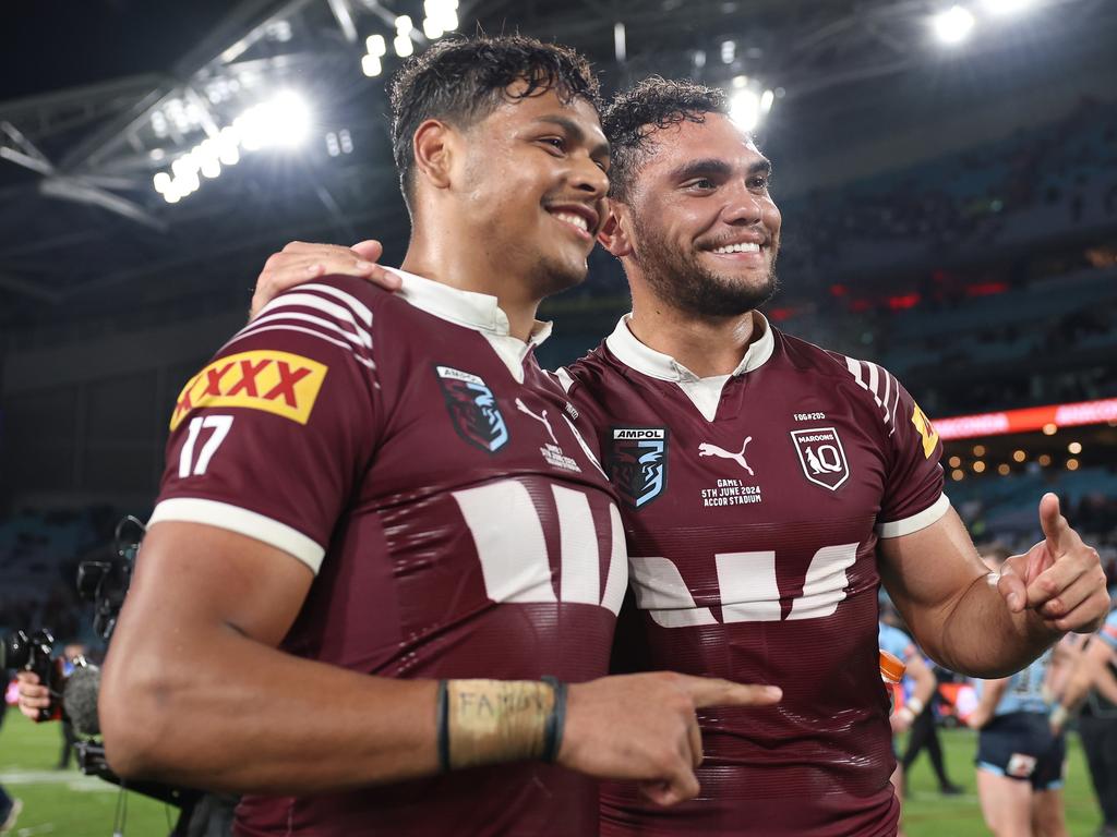 After starring for the Maroons in Origin I, Cobbo struggled for the Broncos with two poor performances. Picture: Getty Images