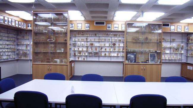 The R.A. Rodda Museum of Pathology at the School of Medicine in Collins Street, Hobart. Picture: University of Tasmania website